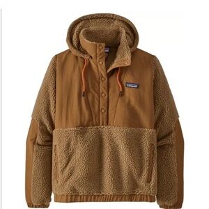 Patagonia Sherpa Fleece Pullover Women's Shelled Retro-X® Pullover Tan Size Med